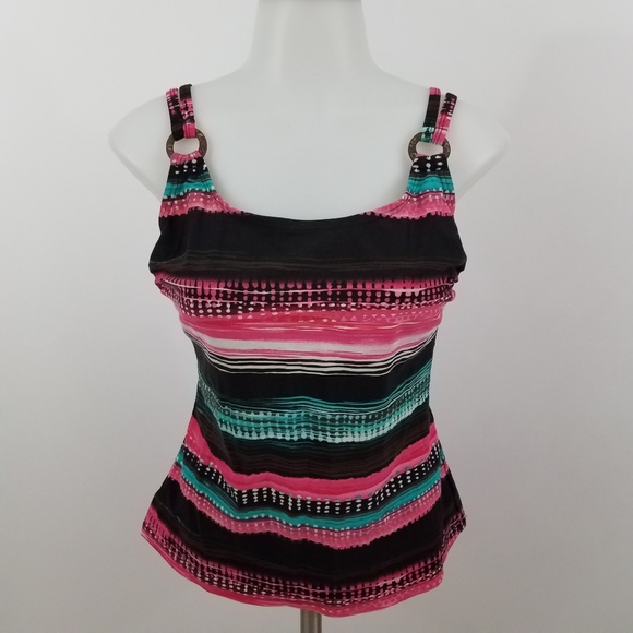 croft and barrow swim tops